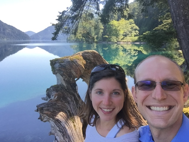 Lake Crescent selfie